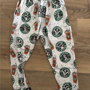 Disney Starbucks Themed Lounge Pants